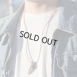 画像2: 鹿角尖端銃弾　ネックレス　手作り1点もの　【ネコポス送料無料】[D-05]