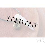 鹿角尖端銃弾　ネックレス　手作り1点もの　【ネコポス送料無料】[D-05]