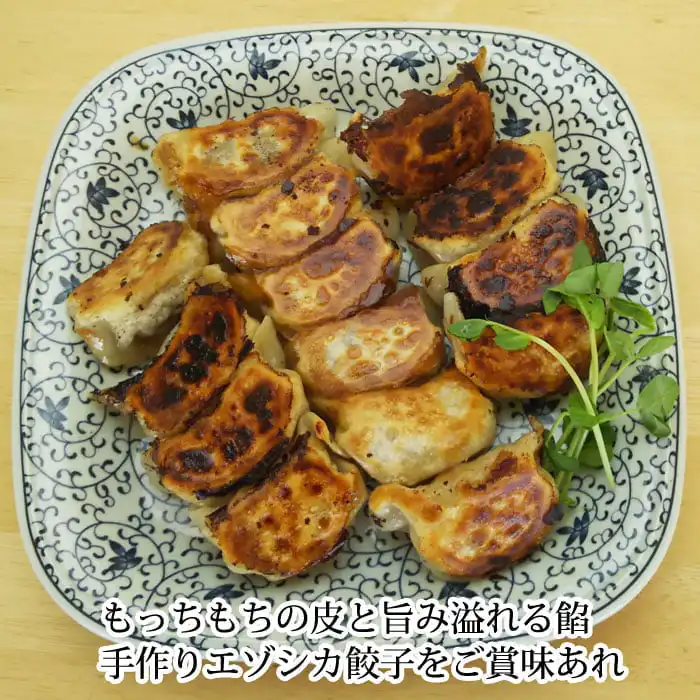 鹿肉餃子