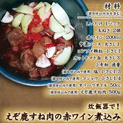 鹿肉レシピ