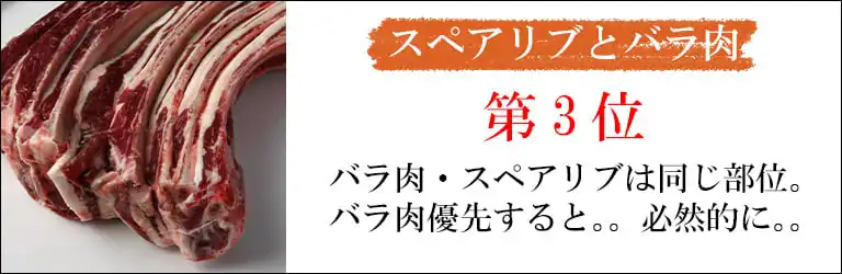 鹿肉スペアリブ