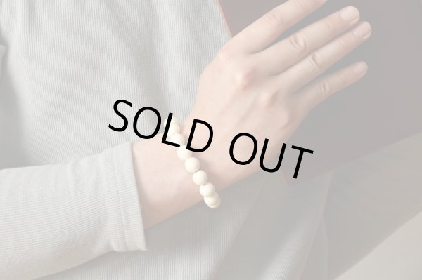 画像2: 鹿角パール　ブレスレット[M-01] (2)