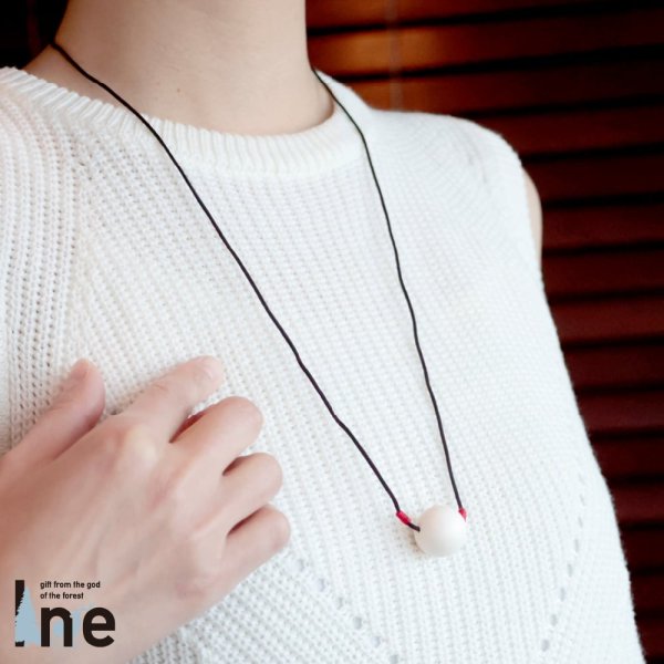 画像2: 鹿角パール　ネックレス　大　【ネコポス送料無料】[S-02] (2)